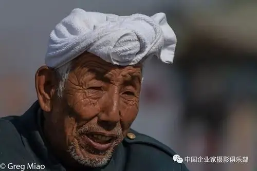 2.19陕北汉子独特的白羊肚手巾扎在头顶唱大戏,2019.2.