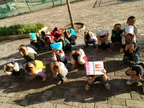 2017年许村寄小地震演练