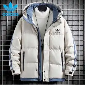 阿迪达斯男外套蓝色