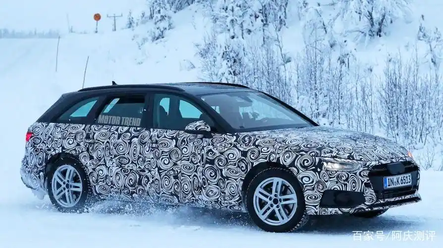 小改款奥迪a4谍照