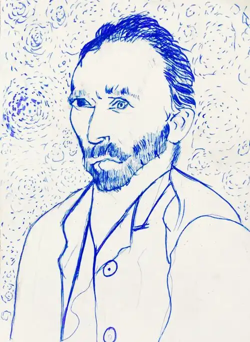 第三课:梵高的自画像