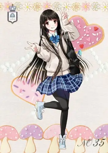 日本花季少女校服特辑,是否能戳中你的幻想,9图插画》第5期