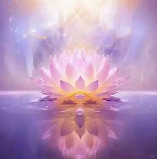 好运莲莲,禅意满满的莲花头像!