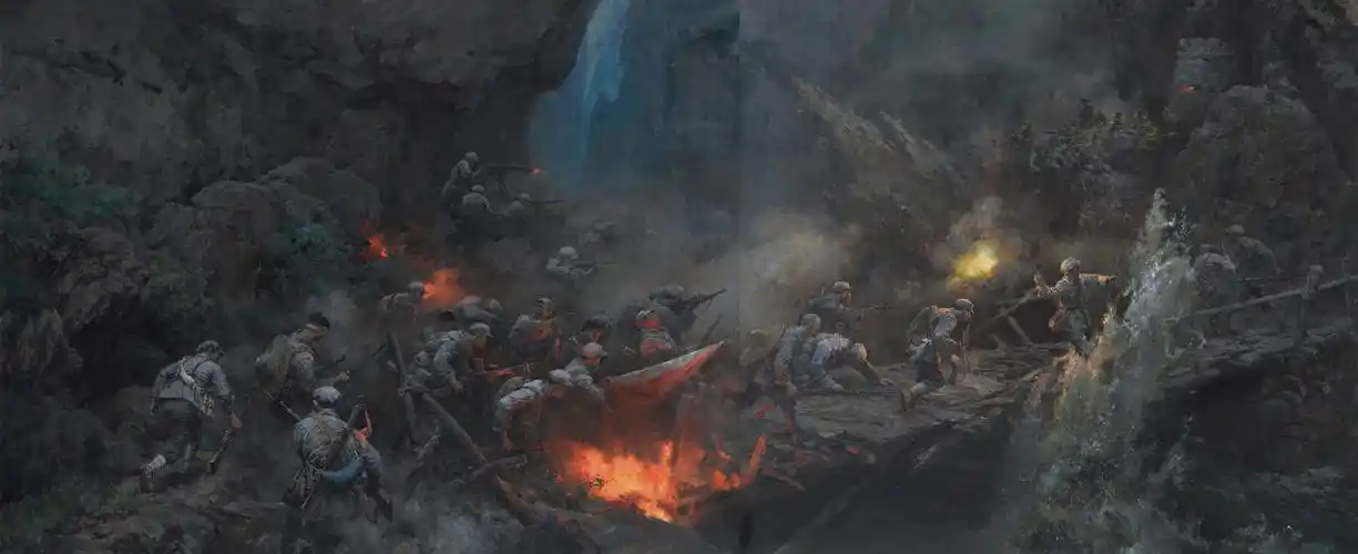 纪念红军长征胜利80周年美术作品展览