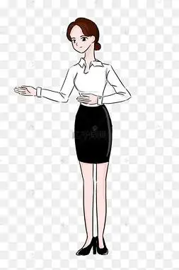 礼仪小姐站姿引导