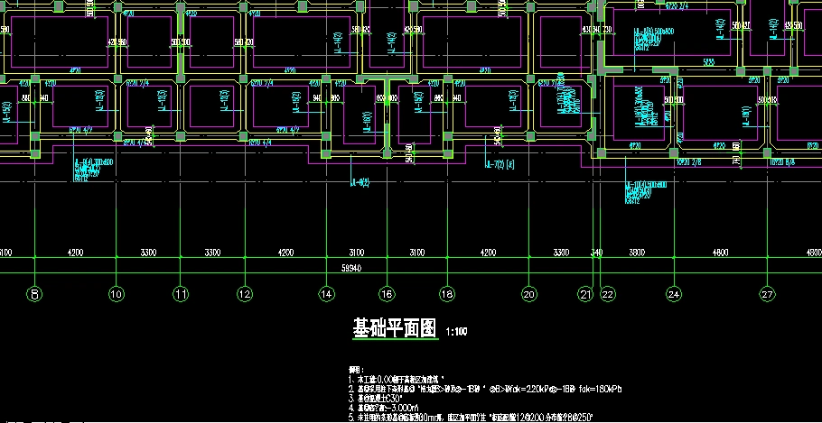 想请教有平法标注的基础平面图但没有基础剖面图会影响挖沟槽量基础的