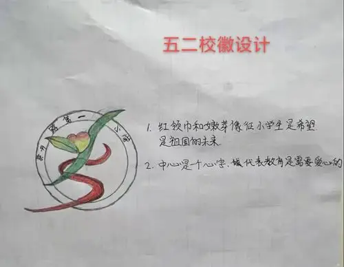 【我为学校设计校徽】华龙区京开路第一小学