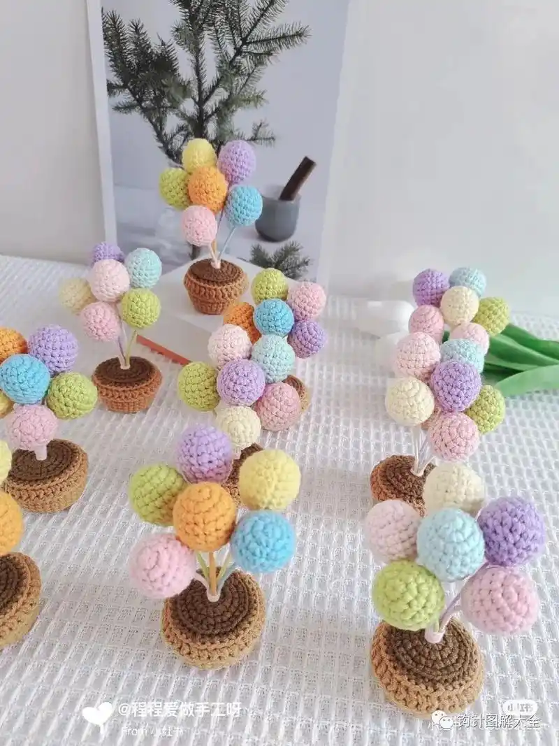花盆钩法在最后哦#钩针编织 #爱生活爱编织  - 抖音