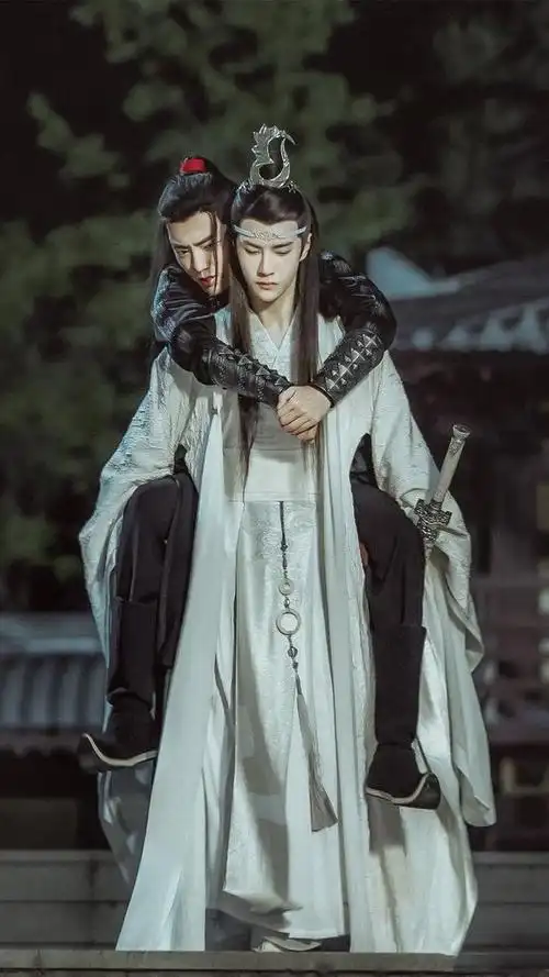 陈情令王一博肖战忘羡一曲远曲终人不散