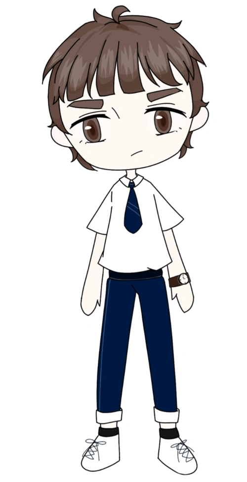 q版人物,q版人物,上色版,男生