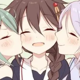 闺蜜头像三人合影动漫