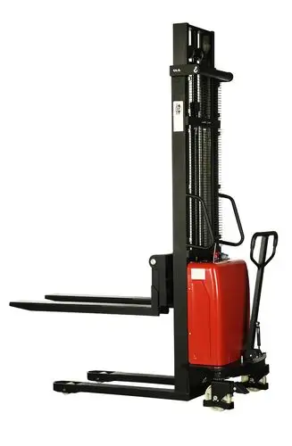 地牛叉车 半电动叉车堆高车液压升高电瓶堆高机升降装卸车1吨2吨小型