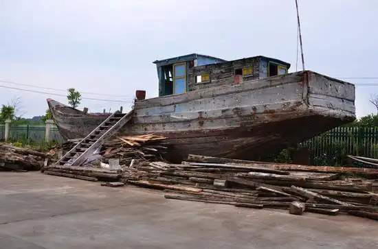 老木船新用途