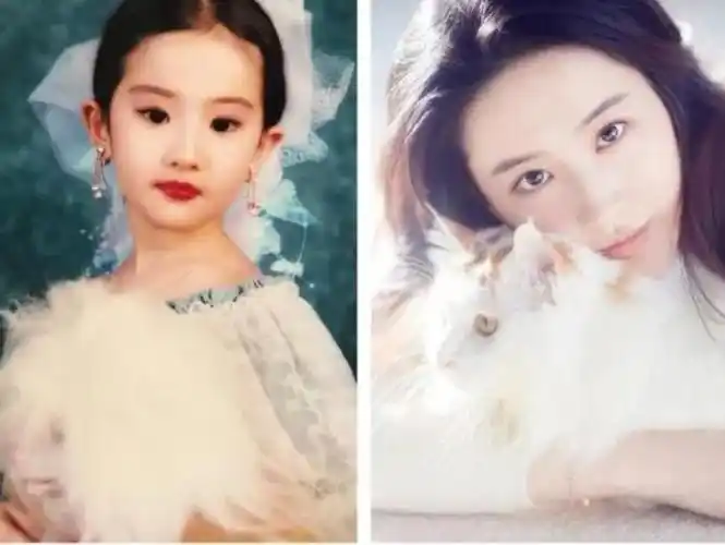 庆余年女演员小时候照片女明星小时候照片对比