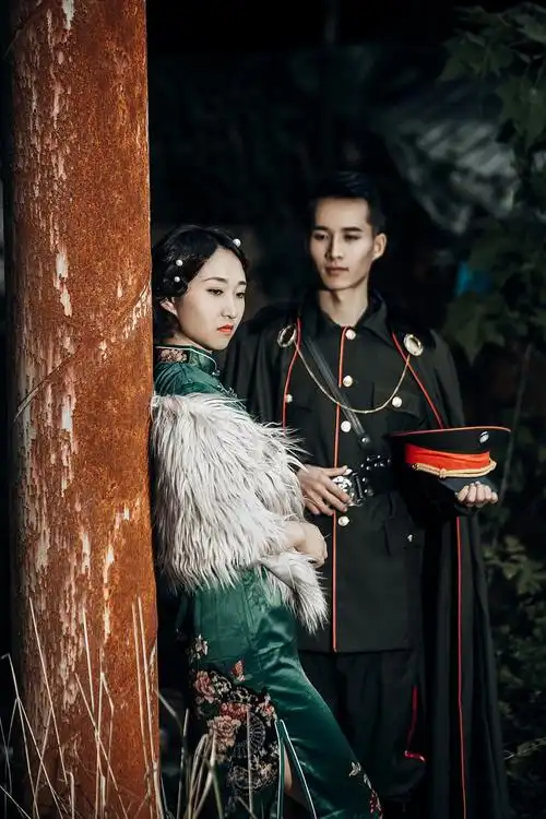 p-韩1999的婚纱摄影作品《军阀太太》