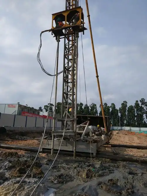 蔡林路水泥搅拌桩施工