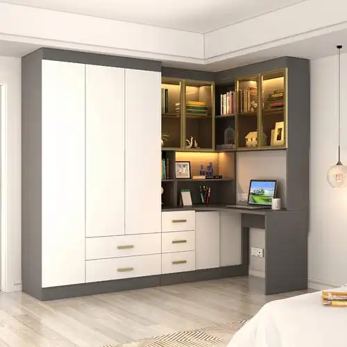 衣柜转角书柜 衣柜转角书柜组合