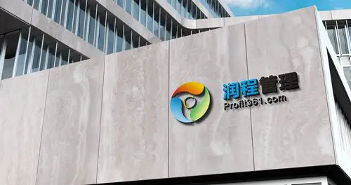 润程优策企业管理logo设计效果图