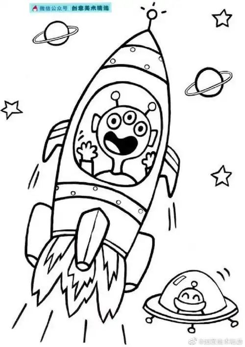 线描##儿童线描画##创意线描##装饰画##黑白装饰画##简笔画##手绘