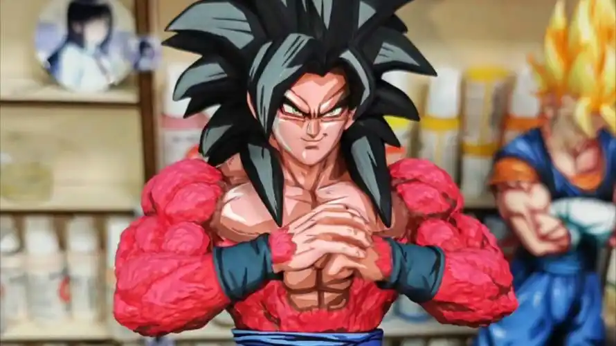 龙珠gt,超四悟空登场