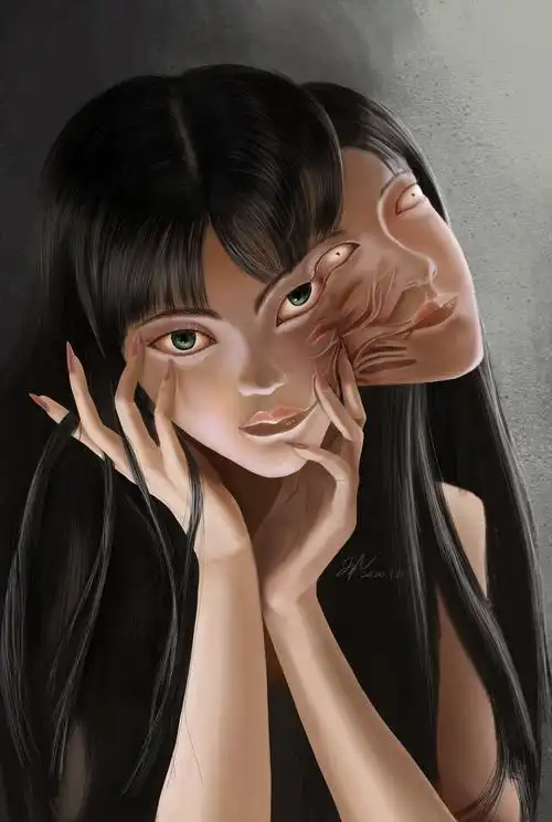 富江|插画|创作习作|jpcev - 原创作品 - 站酷 (zcool)