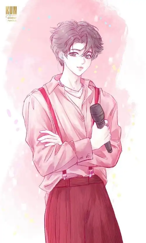 like the pink staryou always shine@蔡徐坤手绘┊@给坤坤盖被子捏