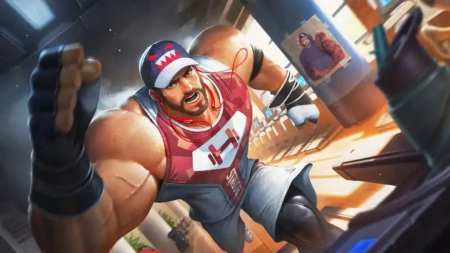 活力突击程咬金王者荣耀高清壁纸壁纸