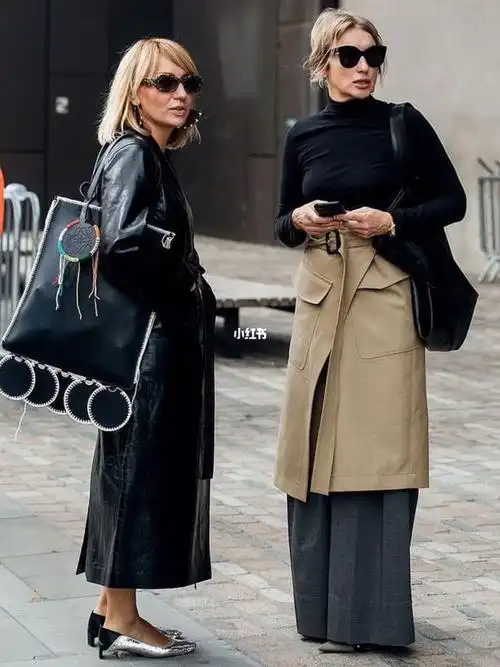 每日穿搭欧美时尚秋季街拍穿搭