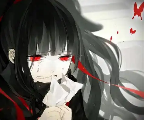 动漫伤心哭泣图片女生_伊卟图库