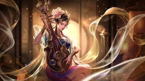 王者荣耀超清壁纸台词第二十八期裴擒虎杨玉环无水印自取