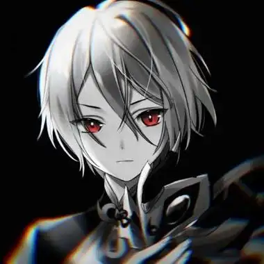 二次元男生头像黑白冷酷异瞳 男生头像图片大全 -【爱个性】