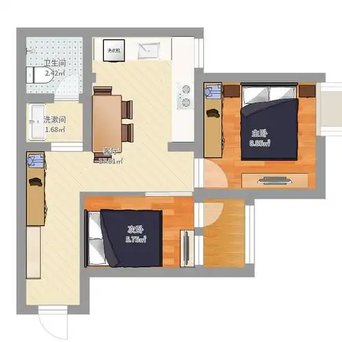 公租房40平米一室一厅-副本
