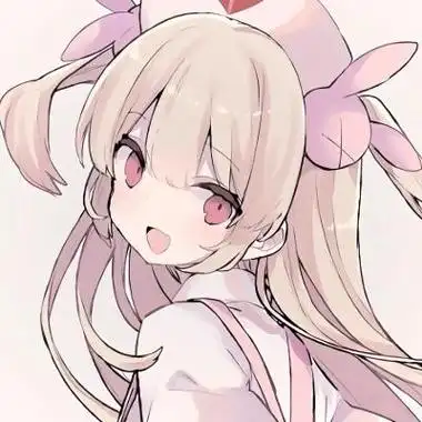 粉色风卡哇伊动漫女生头像