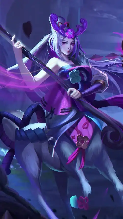 lol英雄联盟 含羞蓓蕾 莉莉娅 lillia 灵魂莲华 手机壁纸