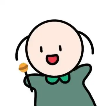 2021简约小头像 图片 :留着两条小辫子的简单头像,真是太可爱了,让人