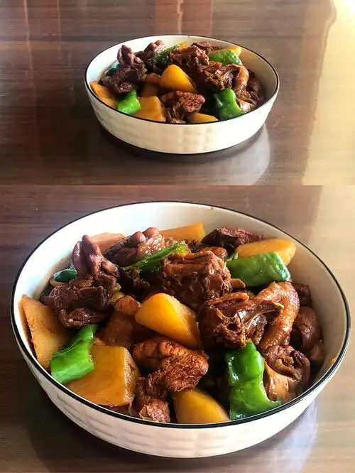 土豆焖鸡这样做,鲜香味浓!新手小白也能做!