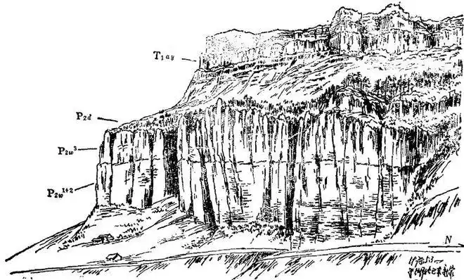 40年前地质人这样画地质构造素描