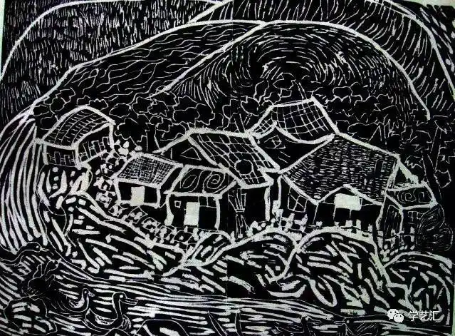 儿童版画关于吹塑纸的创意联想