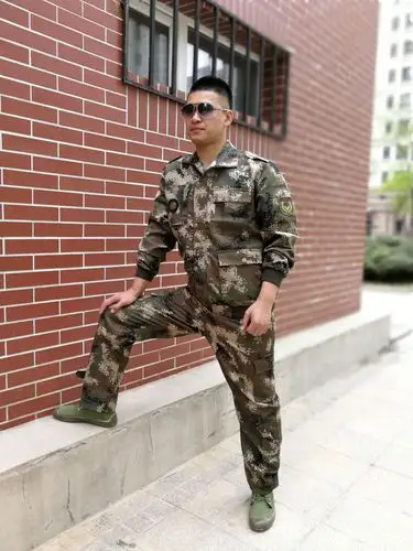 户外新款09武迷军迷迷彩服套装丛林作训军训服耐磨工装劳保工作服