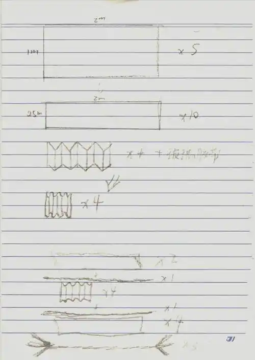 高一5班我的纸桥设计