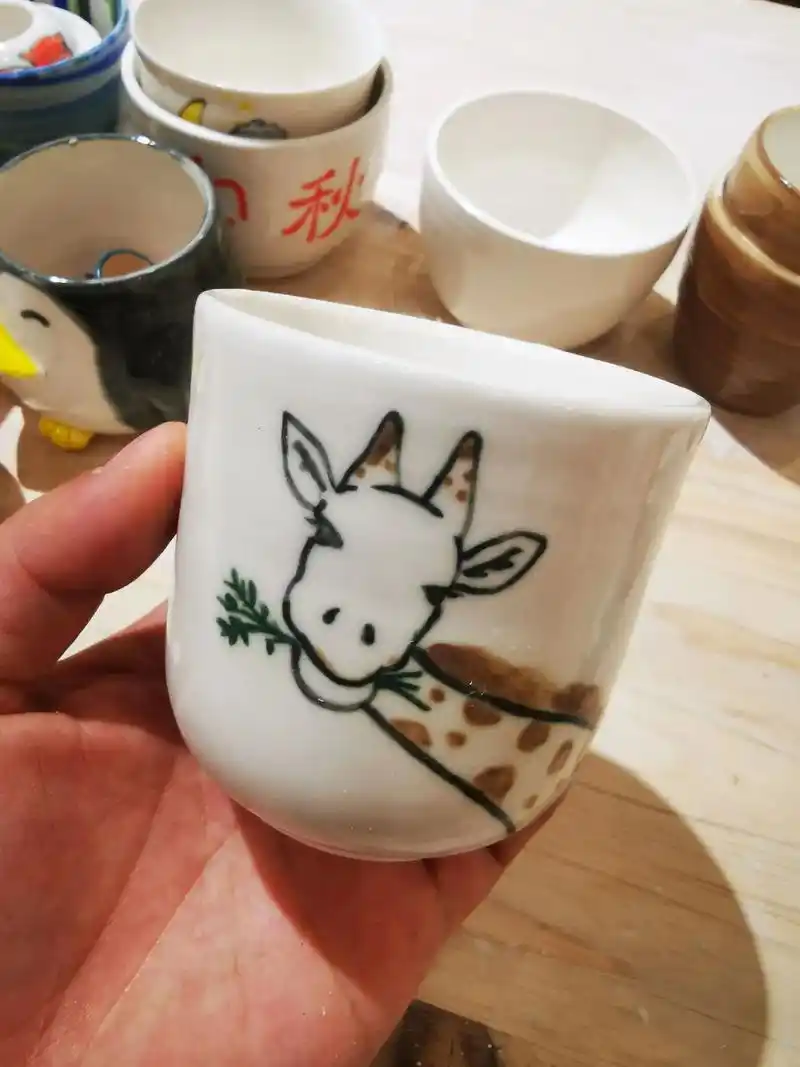 陶艺丨留白简单画画也很好看