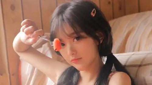 抖音网红彭十六清新甜美居家写真,可爱-美女图片