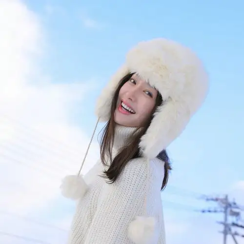 秦岚晒冬季写真 笑容堪比春日暖阳