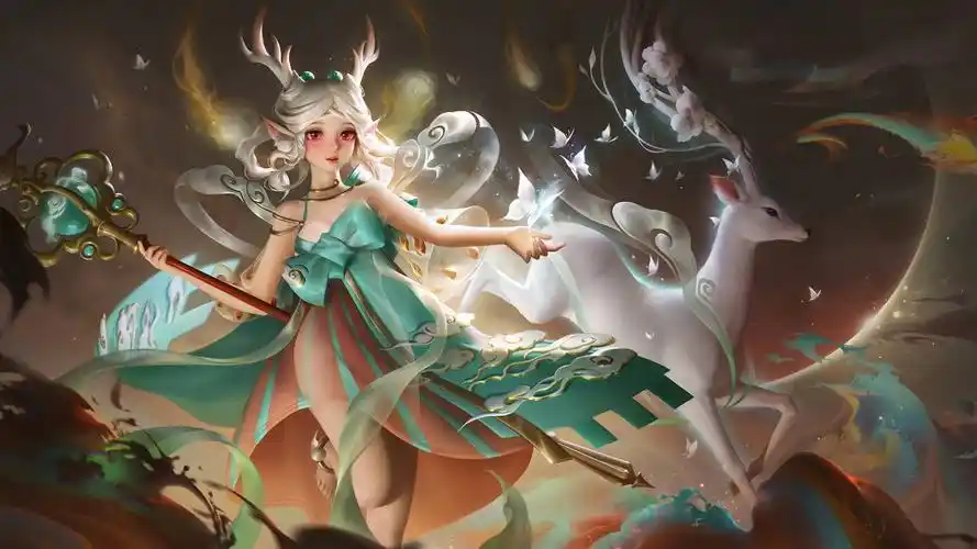 王者荣耀遇见神鹿 p掉瑶妹新衣服