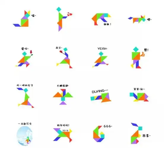 怎么用七巧板拼长方形3秒教会你玩转七巧板拼图