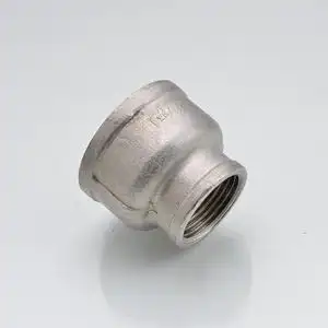 304不锈钢变径接头/异径直通管箍/异径内丝大小头直接4v分6分.