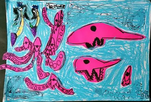 周六上午创作班第5节课《大王乌贼和抹香鲸》