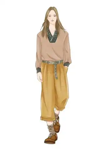 服装设计日常画作业2