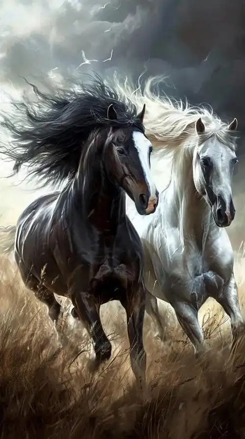 头像壁纸|骏马奔腾 势不可挡!