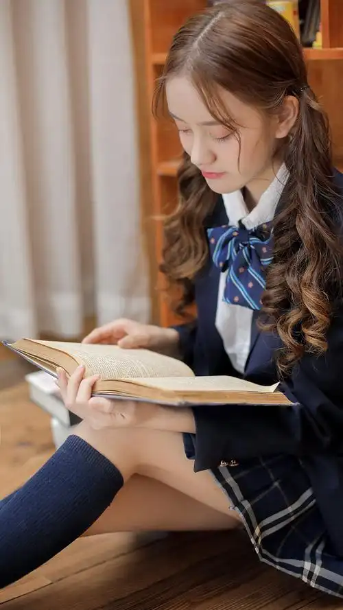 双马尾学生妹图片高清华为手机壁纸